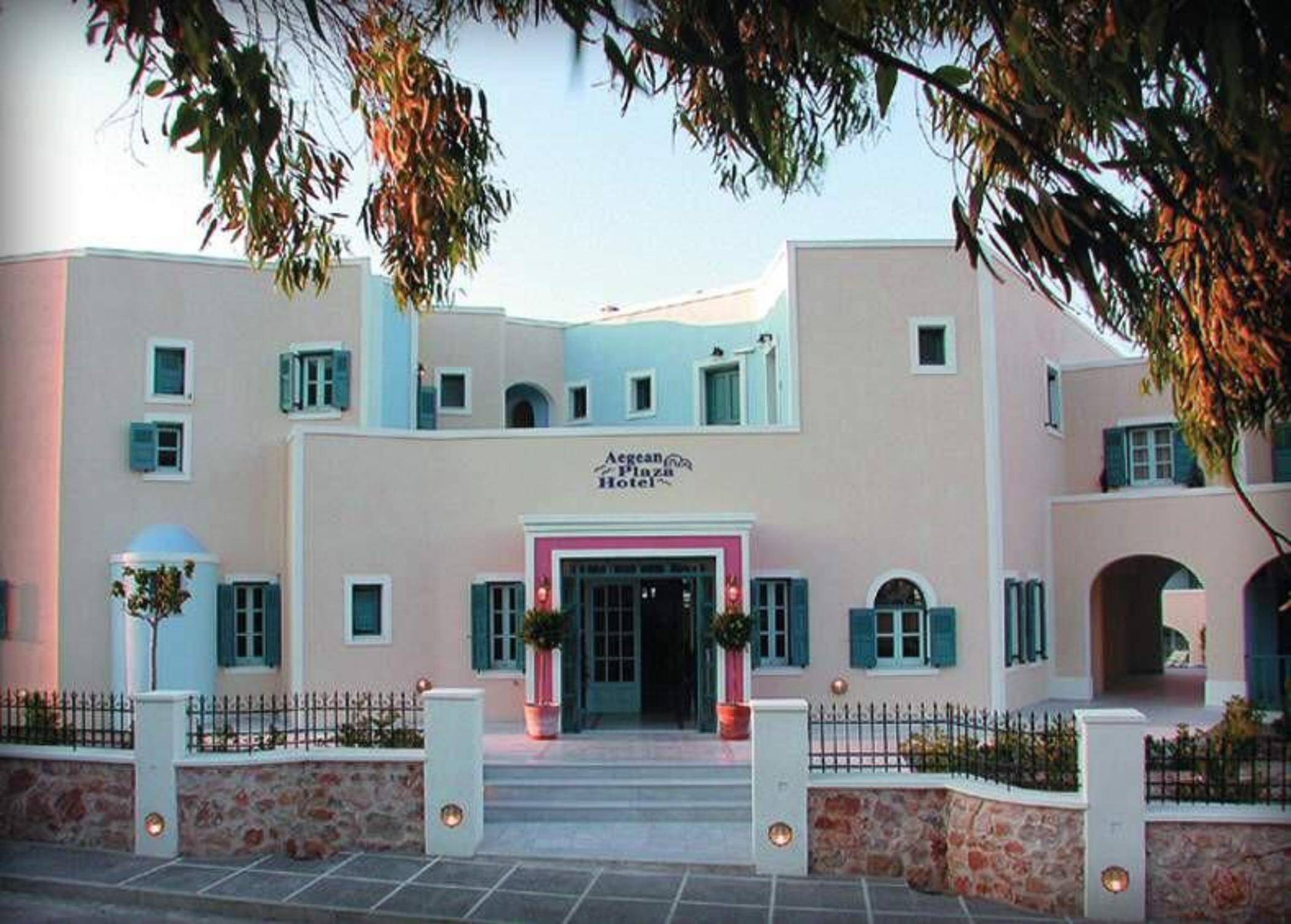Aegean Plaza Hotel Камари Экстерьер фото