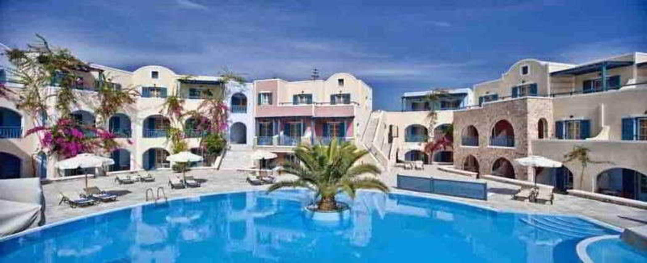 Aegean Plaza Hotel Камари Экстерьер фото