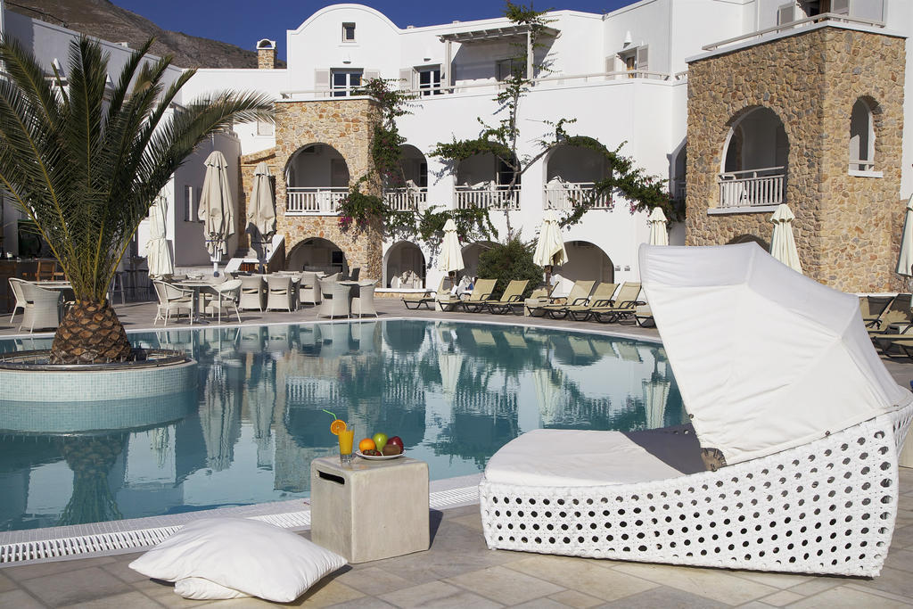 Aegean Plaza Hotel Камари Экстерьер фото