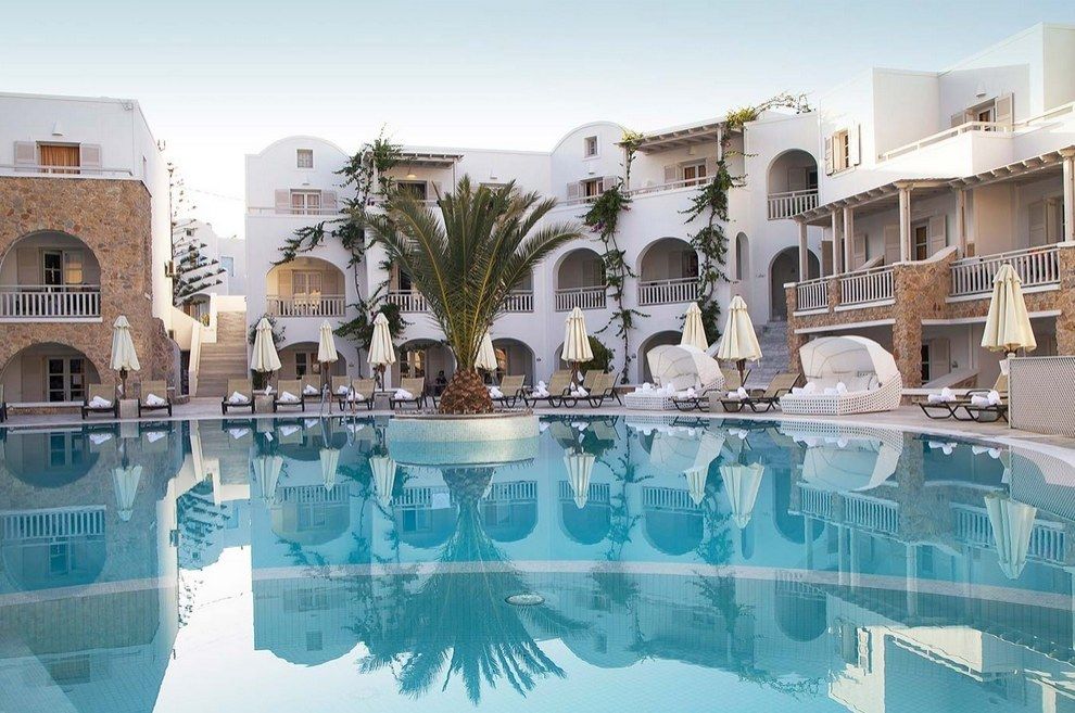Aegean Plaza Hotel Камари Экстерьер фото