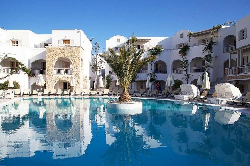 Aegean Plaza Hotel Камари Экстерьер фото