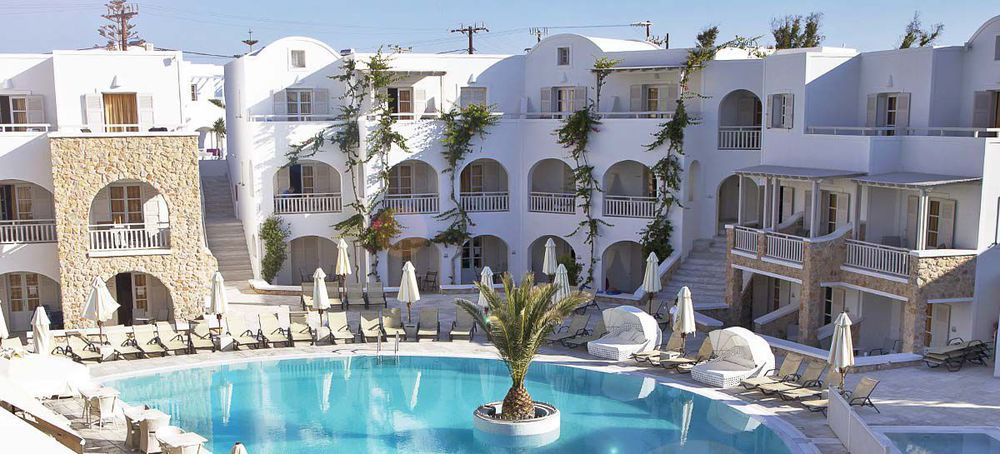 Aegean Plaza Hotel Камари Экстерьер фото