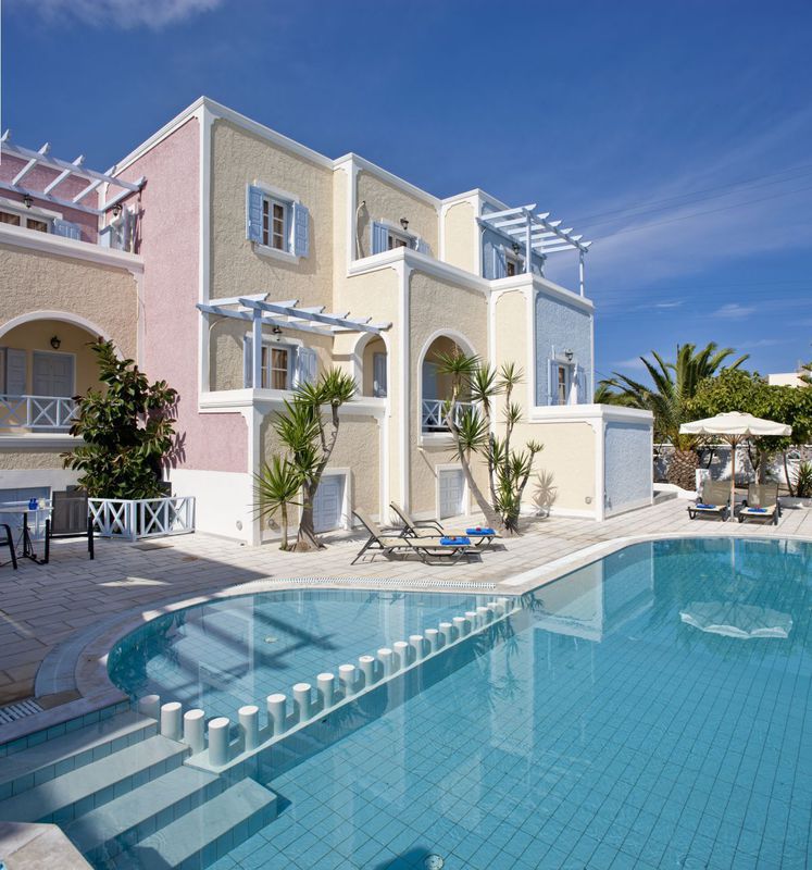 Aegean Plaza Hotel Камари Экстерьер фото