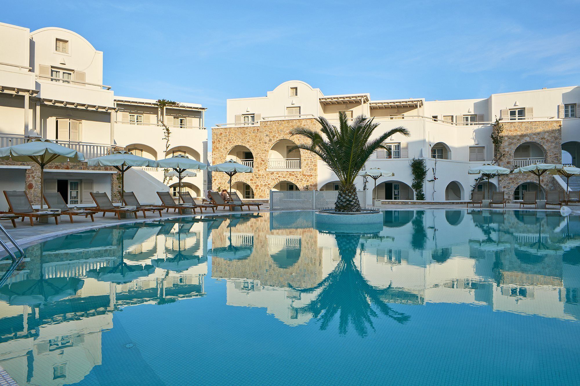 Aegean Plaza Hotel Камари Экстерьер фото
