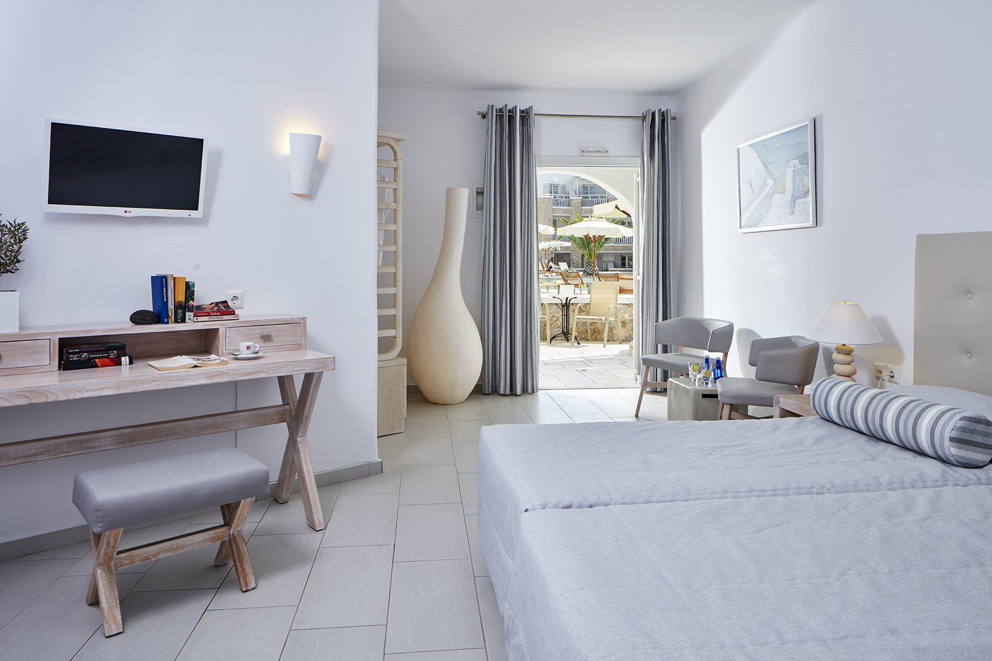 Aegean Plaza Hotel Камари Экстерьер фото